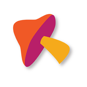 sticky fingers cooking mushroom graphic