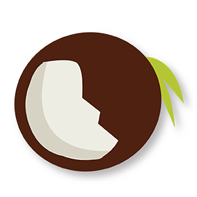 sticky fingers cooking coconut graphic