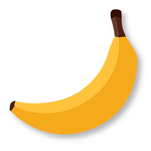 sticky fingers cooking banana graphic